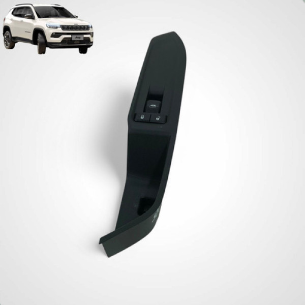 Moldura Botão Vidro Diant Direito Compass 2022 2024