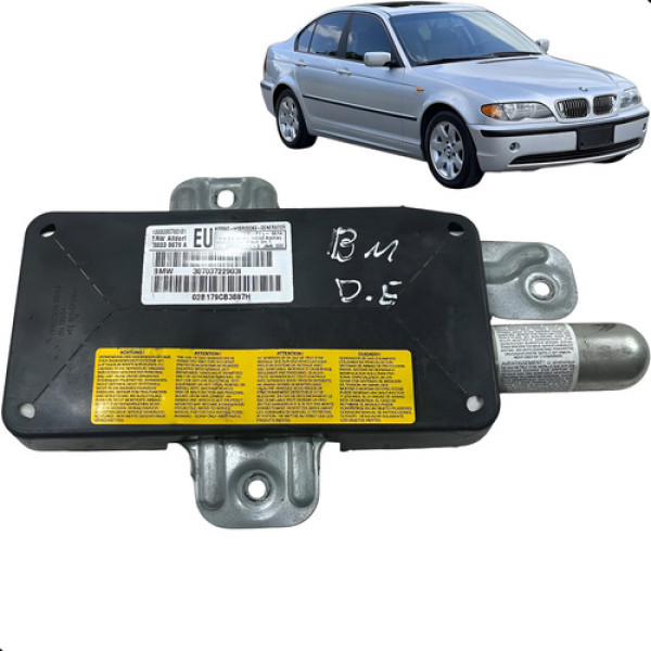 Bolsa Airbag Porta Dianteira Esquerda 325i 2001 2002 2003 Preto