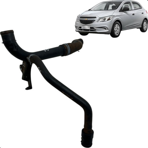 Mangueira Tubo Cano D\'água Motor Onix 1.0 2013 A 2019 Preto