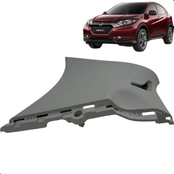 Acabamento Coluna Traseiro Direita Honda Hrv Hr-v 2016 2019 Cinza