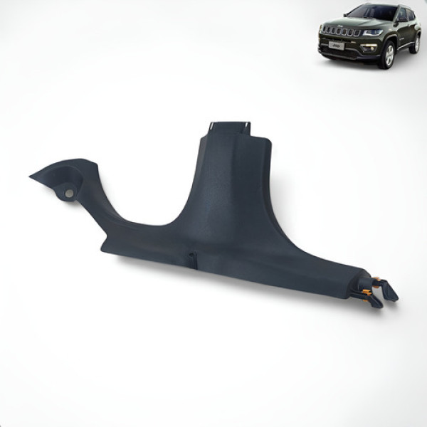 Soleira Esquerda Jeep Compass 2017 2018 2023 Preto