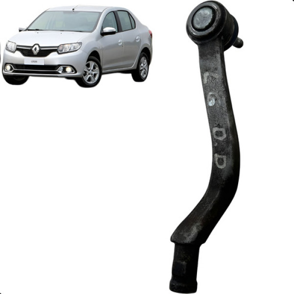 Haste Direita Direção Hidraulica Logan 1.6 2015 2016 2017 Preta