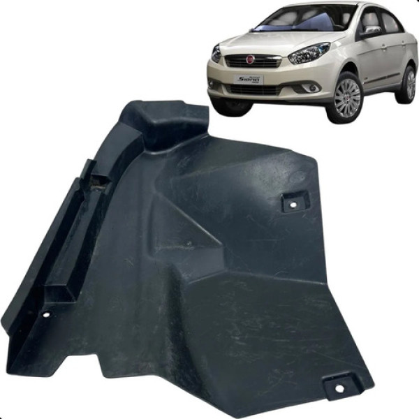 Parabarro Traseiro Esquerdo Fiat Grand Siena 2012 A 2018