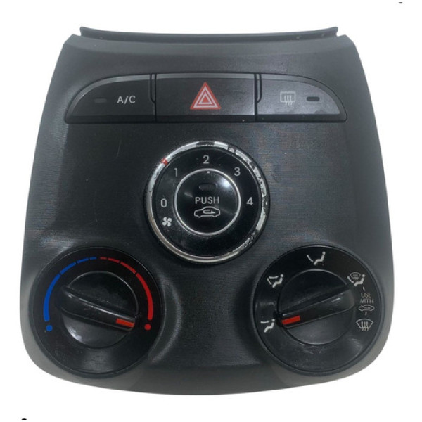 Botão Comando Ar Condicionado Hyundai Hb20 2012 A 2019  Preto