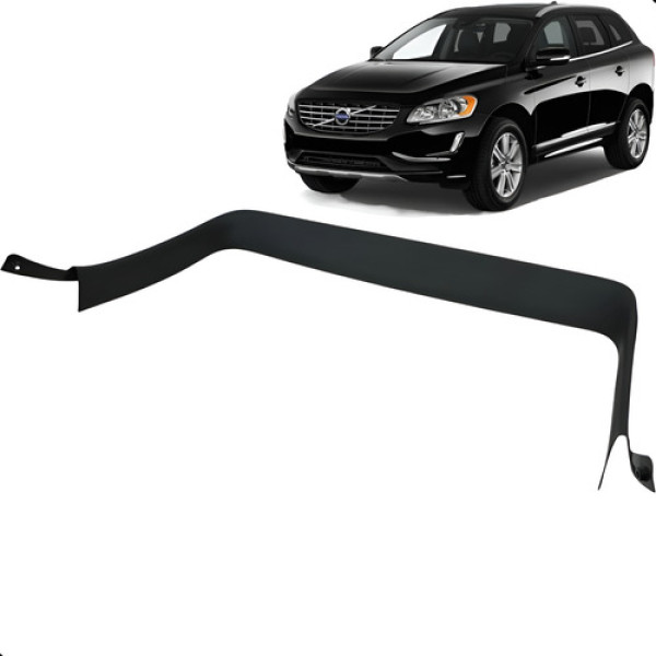 Acabamento Superior Porta Malas Volvo Xc60 2015 A 2017  Preto