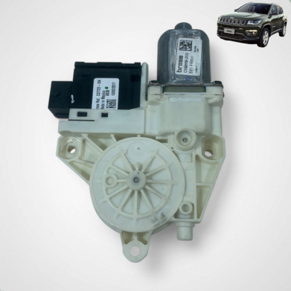 Motor Máquina Vidro Compass 2017 A 2021 Dianteiro Direito