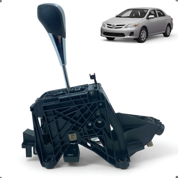 Alavanca Câmbio Automático Toyota Corolla 1.8 2009 A 2014 Preto