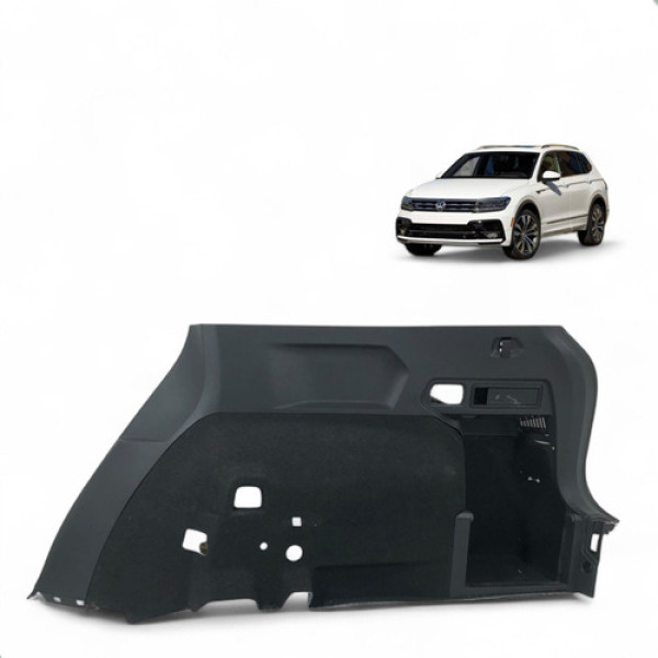 Forro Direito Porta Malas Tiguan Allspace 2018 A 2021 5lugar