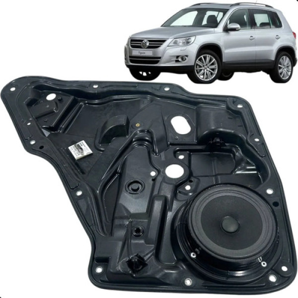 Suporte Máquina Vidro Traseiro Esquerdo Tiguan 2.0 2010 2014