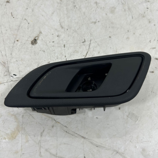 Maçaneta Interna Traseira Esquerda Ford Ranger 2017 A 2020 Preto Dianteira