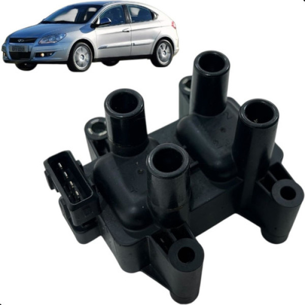 Bobina De Ignição Chery 1.6 2010 2011 2012 Original