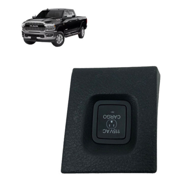 Botão Cargo 115v Ac Energia Dodge Ram Laramie 2019 A 2023