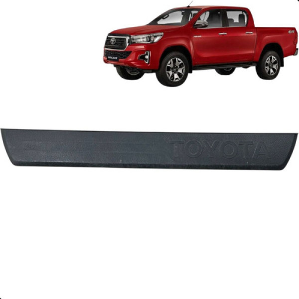 Soleira Porta Dianteira Esquerda Hilux Srv 2016 A 2022 Prrto
