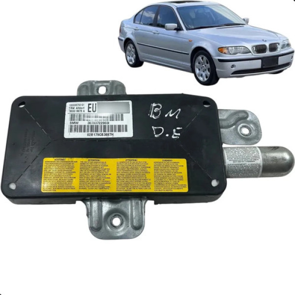 Bolsa Airbag Porta Dianteira Esquerda 325i 2001 2002 2003 Preto