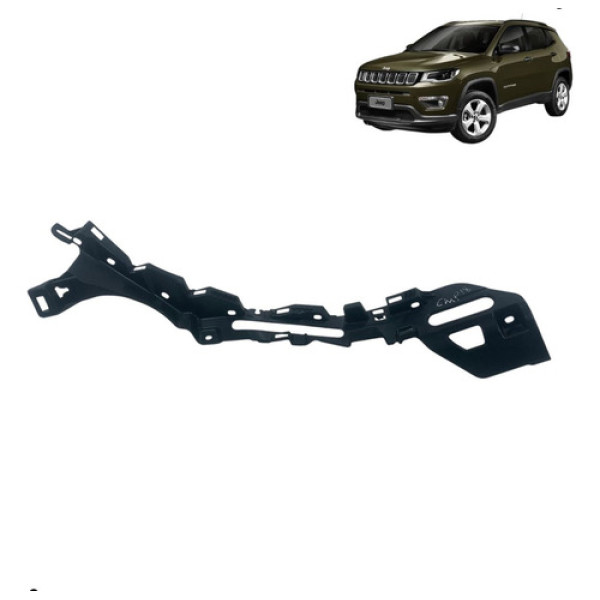 Acabamento Guia Parachoque Tras Esquerdo Compass 2018 A 2021