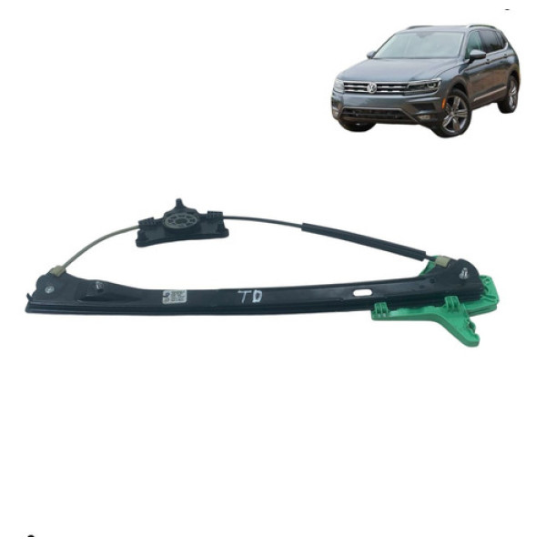 Máquina Vidro Porta Traseira Direita Tiguan 2018 2021 