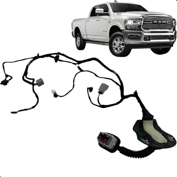 Chicote Porta Traseira Ram 2500 3500 2019 A 2023 Ambos Lado