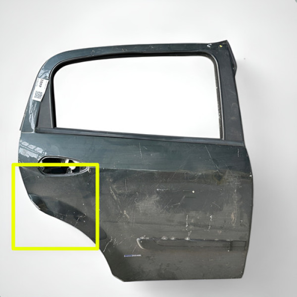 Porta Traseira Direita Punto 2008 2009 2010 2011 2012 2013 Traseira Direita Verde