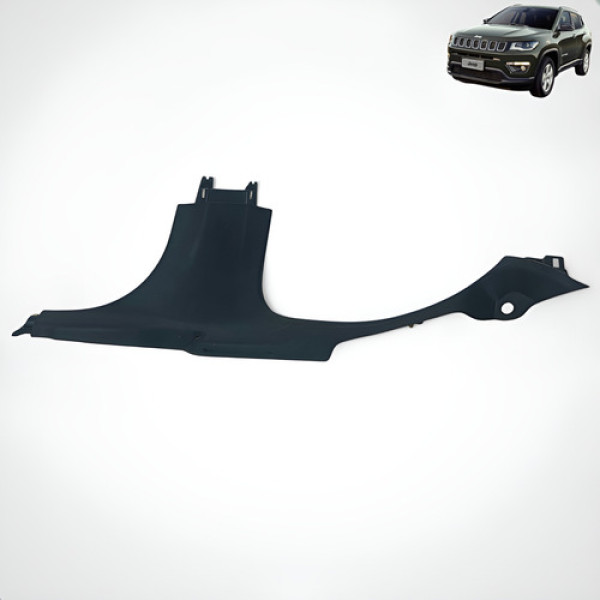 Acabamento Soleira Coluna Direita Compass 2016 2021 Preto