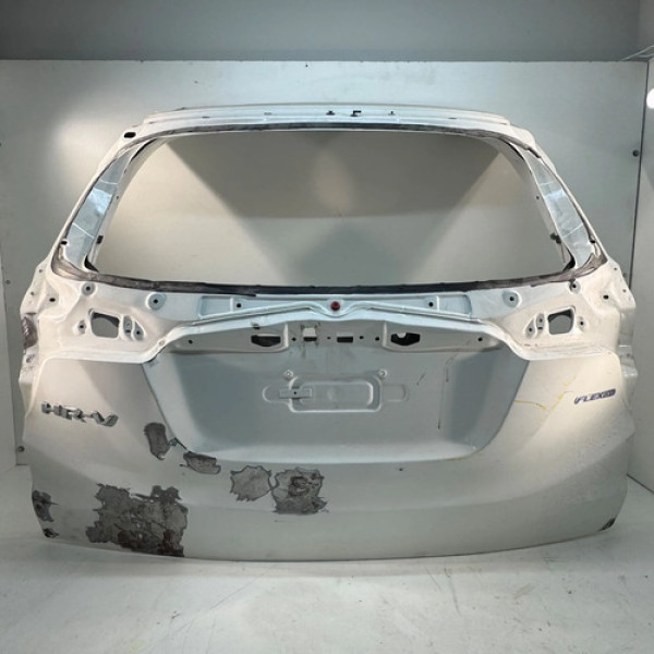 Tampa Traseira Porta Malas Honda Hrv Hr-v 2016 2017 Recupera Branco