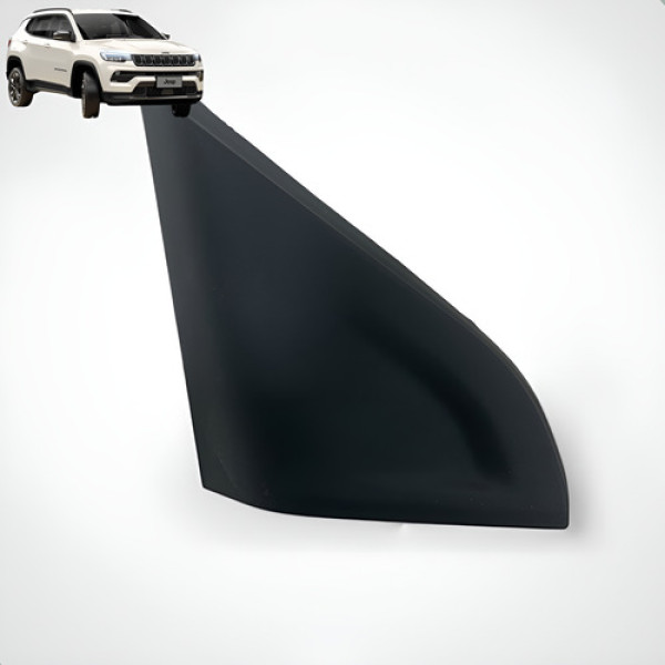 Acabamento Interno Retrovisor Esquerdo Compass 2022 A 2024 Preto