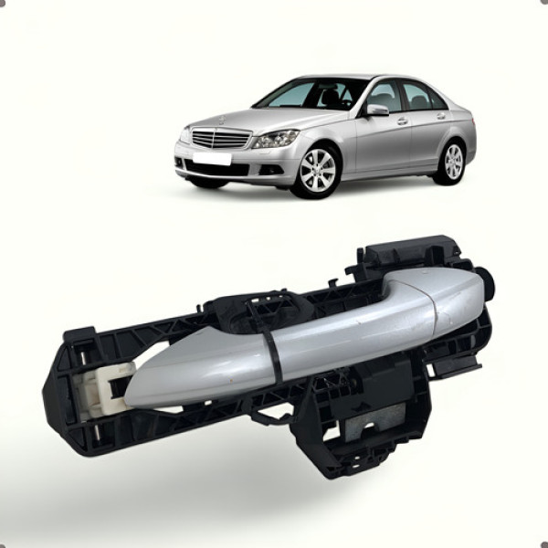 Maçaneta Externa Traseira Esquerda C180 C200 2008 A 2013 Traseira