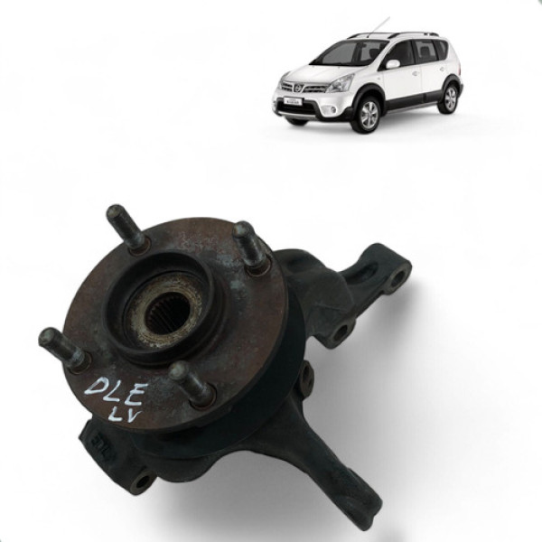 Manga Eixo Rolamento Livina 1.8 2009 2014 Dianteiro Esquerdo