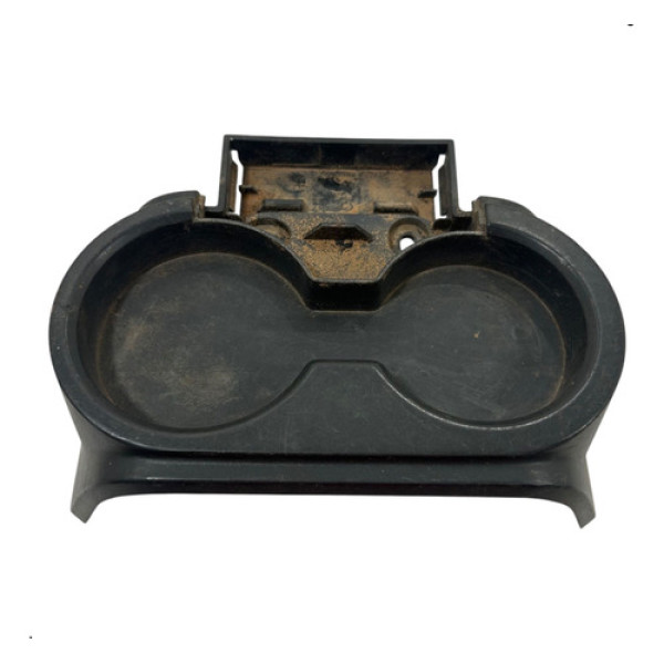 Porta Copo Inferior Central Volkswagen Amarok 2012 A 2015 Preto