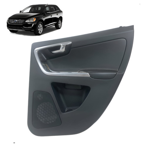 Forro Porta Traseira Direita Volvo Xc60 2014 2015 2016 2017 Preto