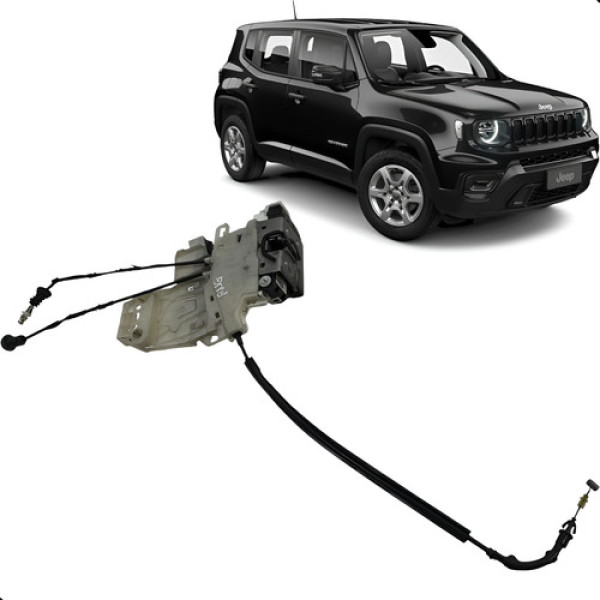 Fechadura Da Porta Traseira Direita Jeep Renegade 1.8 2018