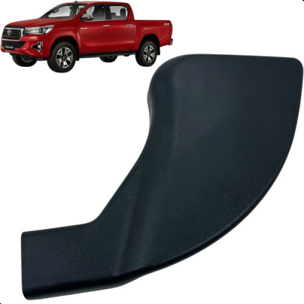 Moldura Acabamento Coluna Dianteira Esquerda Hilux 2016 2022