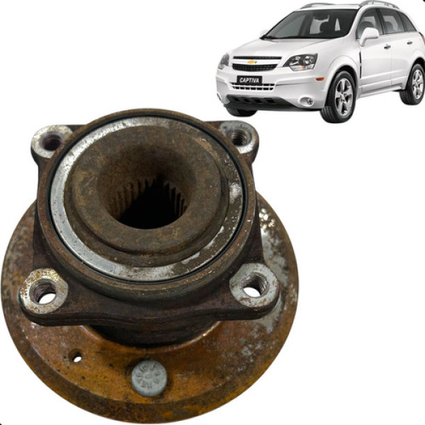 Cubo Roda Traseiro Direito Chevrolet Captiva 2.4 2009 A 2012