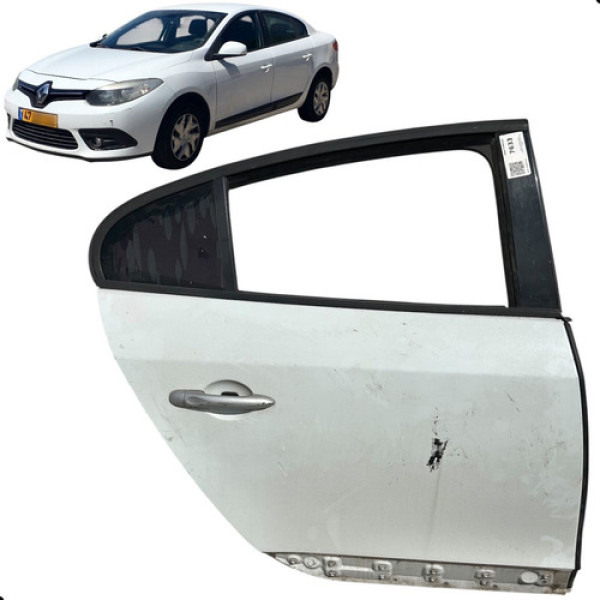 Porta Fluence 2012 2013 2014 2015 2016 Traseira Diteita Traseira Direita Branco