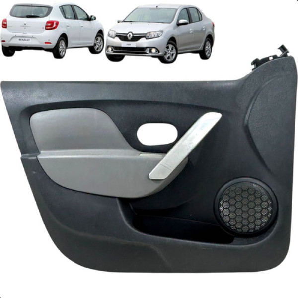 Forro Porta Dianteira Esquerda Logan 1.6 2015 A 2017