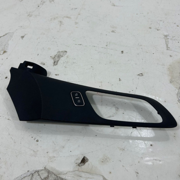 Moldura Maçaneta Dianteira Direita Ford Ranger 2016 A 2020 Preto Dianteira