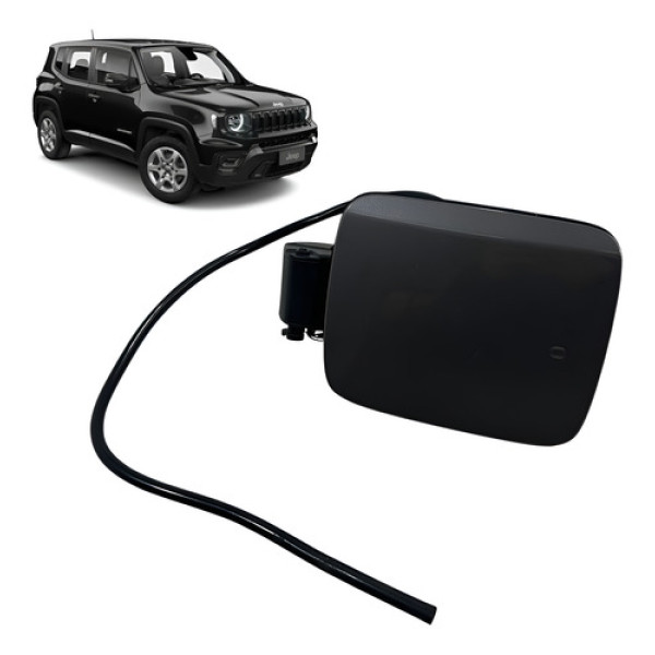 Portinhola Jeep Renegade 1.8 2018 2019 2020 2021 Cinza