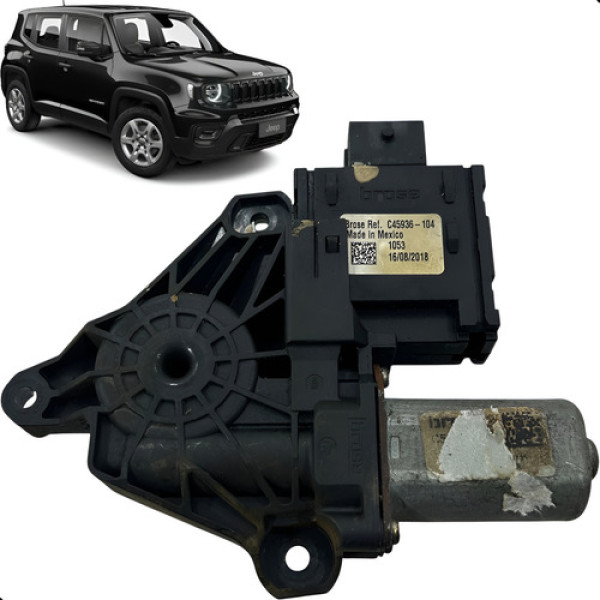 Motor Maquina Vidro Traseira Esquerda Jeep Renegade 1.8 2018