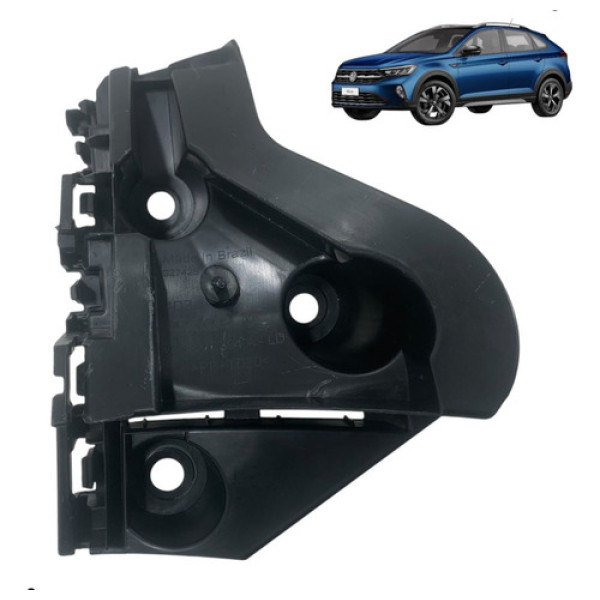 Guia Parachoque Traseiro Nivus 2020 A 2024 Direito 