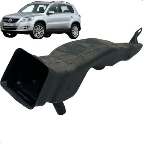 Duto Ar Condiciona Volkswagen Tiguan 2010 2014 Preto