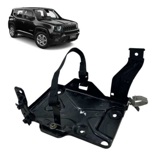 Suporte Da Bateria Jeep Renegade 1.8 2016 A 2020 Preto