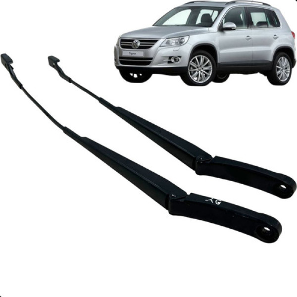 Braço Limpador Parabrisa Tiguan 2.0 2010 A 2014 Par
