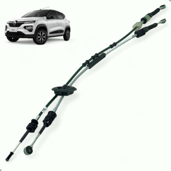 Cabo Seletor Marcha Renault Kwid 1.0 2022 2023 2024