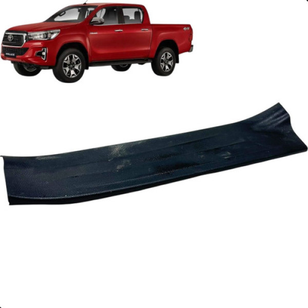 Soleira Porta Traseira Esquerda Toyota Hilux 2.8 2016 A 2020 Preto