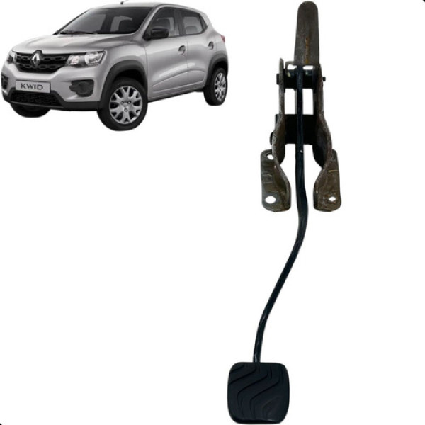 Pedal Freio Renault Kwid 1.0 2017 2018 2019 2020 Preto