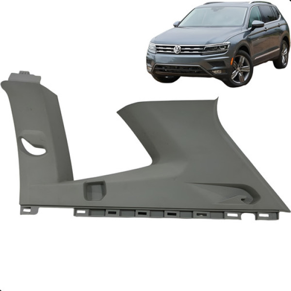 Acabamento Porta Malas Direito Tiguan Allspace 2018 A 2021