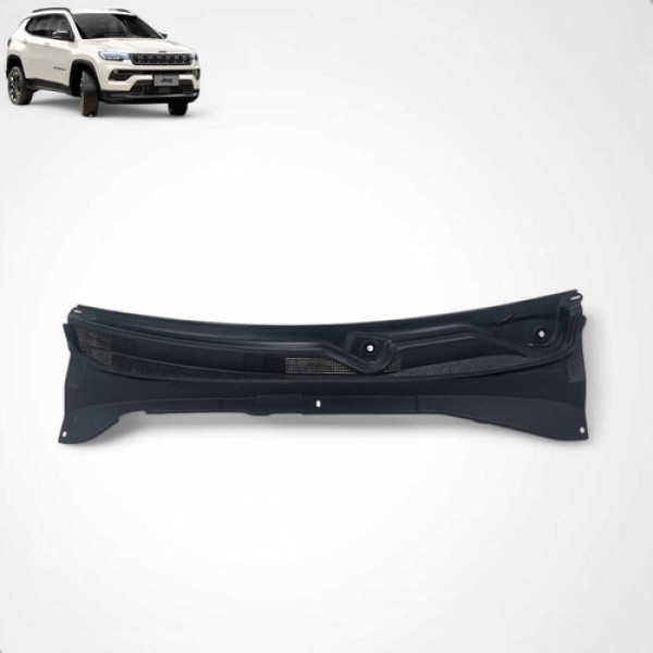 Grade Churrasqueira Jeep Compass T270 2022 2024 Preto