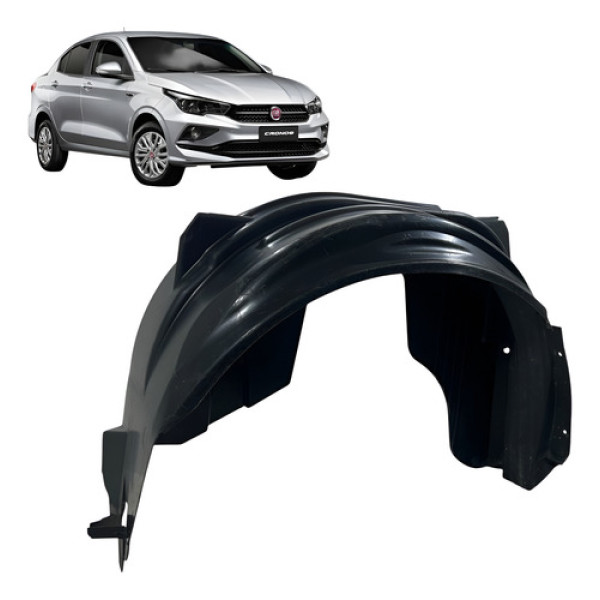 Parabarro Traseiro Fiat Cronos 2017 A 2023 Esquerdo