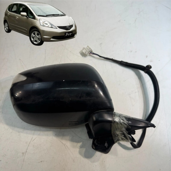 Retrovisor Direito Honda Fit 2009 2010 2011 Com Pisca Origin