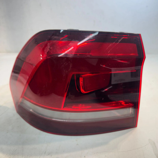 Lanterna Traseira Volkswagen Fox 2015 2019 Esquerda Original Esquerdo/motorista Vermelho