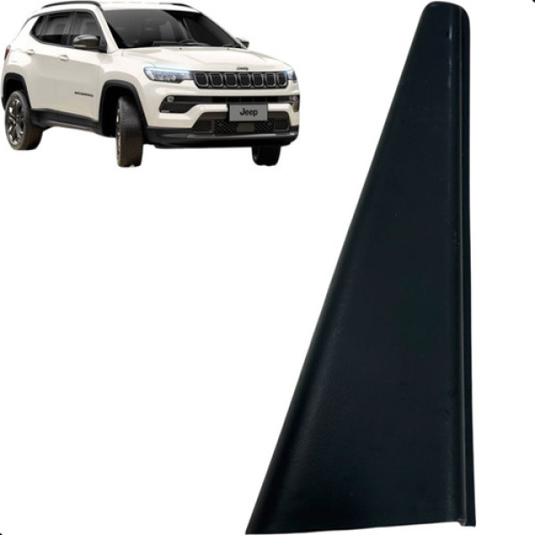 Acabamento Porta Traseira Direita Compass 2022 A 2025 Preto